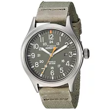 Timex Mens Tw4b14000 Expedition Scout 40 Green Gray Le