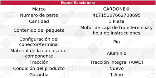 Motor Caja Transferencia Cardone Gle400 Awd 2016 Foto 5