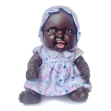 Bebote Muñeca Lebebot Real Negro Mediano (32 Cm) Gaia Lb-110