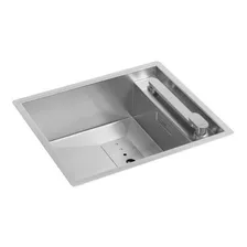 Cuba De Cozinha Supra Hide Com Monocomando Inox 52,7x44,7x20