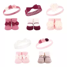 Diademas Y Calcetines Para Bebé Hudson Baby Boho 10-pack