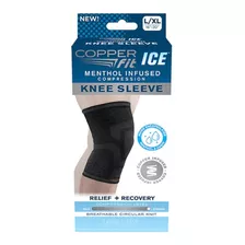 Rodillera De Compresion Con Infusion Mentol Copper Fit Ice