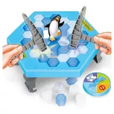 Juego De Mesa Salva El Pinguino Para Romper Bloques De Hielo