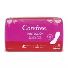 Protectores Diarios Carefree Compact Sin Perfume X20