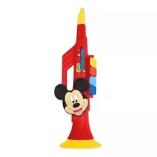 Juguete Musical Mickey Trompeta 4 Notas Niñez Novedad