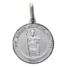 Medalla Plata 925 San Cipriano #331 (medallas Nava)