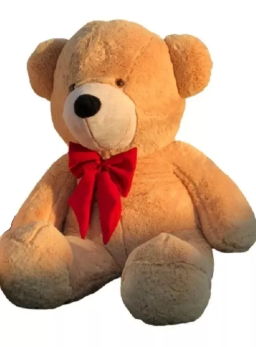 Urso De Pelúcia Gigante Teddy - Grande - Laço Personalizado