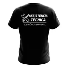 Camiseta Assistência Técnica Eletrônica Em Geral Uniforme