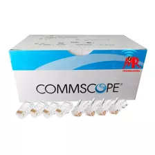 Plug Rj45 Categoría 5e Amp Commscope Caja D 100 Unidades