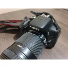 Canon Eos Rebel T3i Ds126311 + Lente Efs 18-135mm