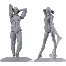 Arte Maniqui Para Dibujo Figura Articulada Mujer Masculin