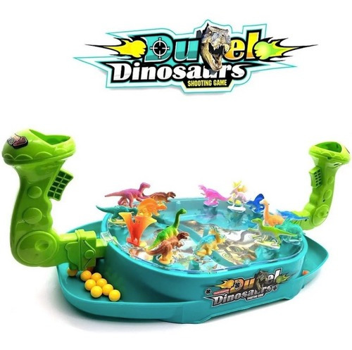 Dinosaurios En Batalla - Juego De Mesa Para 2 Jugadores