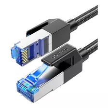Cable Red Nylon Trenzado Pro 8 Cat8 Rj45 Ethernet 40gbps 2m