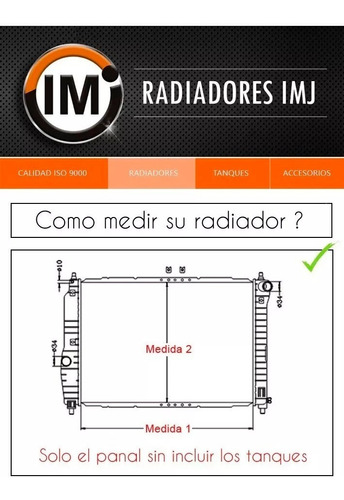 Radiador Volkswagen Beetle 1998 / Mecanico Laminilla Foto 5