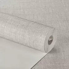 Papel De Parede Sala Quarto Lavável Texturizado Linho