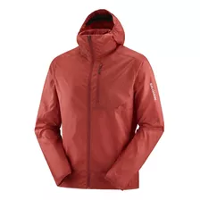 Chaqueta Hombre Bonatti Cross Fz Hoodie M Rojo Salomon