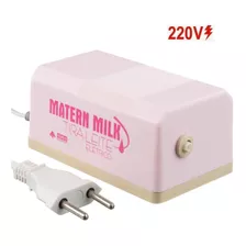 Bomba De Vácuo 220 V - Rosa - Matern Milk