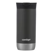 Termo Contigo 473 Ml Prueba De Fugas 12hrs Frio 6 Caliente Color Negro