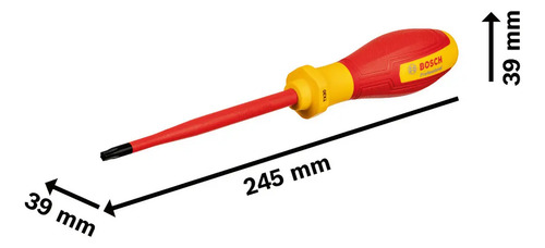 Destornillador Bosch Vde Profesional Aislado Torx Tx30 125mm