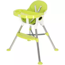 Silla Alta Periquera Kool Baby Elite Ligera Color Verde