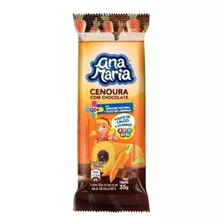 Bolo Ana Maria Cenoura Com Chocolate 35gr - Kit Com 12