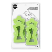 Dritz Fashion, 4 Piezas De Patrones De Peso, Verde, 4 Unida.