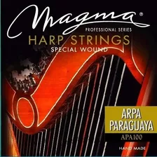 Encordado Magma Apa100 Cuerdas Arpa 37 Medium Musicapilar