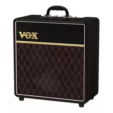 Amplificador Vox Custom Series Ac4c1-12 Valvular Para Guitarra De 4w Color Negro/oro 220v
