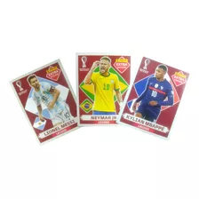 Extra Stickers Panini Messi , Mbappe, Neymar