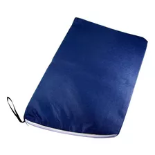 Bolsa Sacola Porta Sapatos Viagem Tnt Com Ziper 25x37 Cm Cor Azul