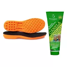 Palmilha Laranja Para Bota Caterpillar + Gel Vigia Segurança