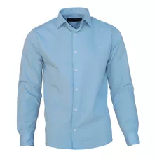 Camisa Social Masculino Slim Camisas Masculina Ogochi Branca