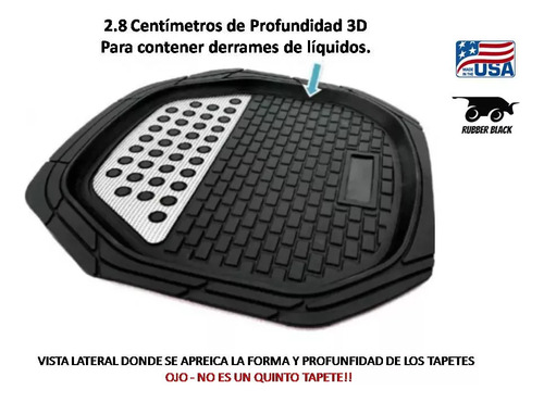 Tapetes 4pz Bandeja 3d Color Ford Freestar 2004 A 2007 2008 Foto 5