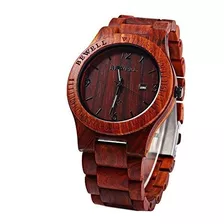 Reloj Gblife Bewell Zs W086b De Madera Analógico Para Hombre