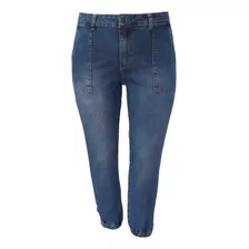 Calça Jeans Feminina Jogger Plus Size Tamanhos 48 Ao 60