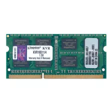 Memória Ram Valueram Color Verde 4gb 1 Kingston Kvr16s11/4