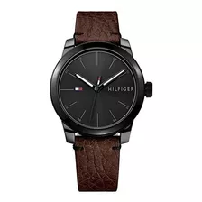 Relógio Masculino Tommy Hilfiger Modelo: 1791383 Cor Da Correia Preto Cor Do Bisel Preto Cor Do Fundo Preto