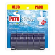 Pato Tanque Azul Limpiador Inodoro 6 Unidades/ 40 G