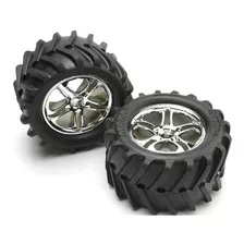 Pneus E Rodas Monster Truck Traxxas Revo/t-maxx 2 Unidades