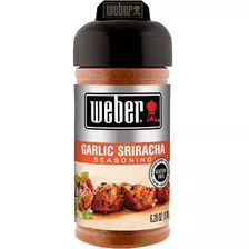 Sazonador Weber Garlic Sriracha 176g. Sin Gluten/kosher