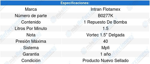 Repuesto Bomba Gasolina Buick Lesabre 3.8l V6 00-05 Intran Foto 2