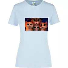 Playera Gato Con Botas Shrek Mod. 0001 12 Colores