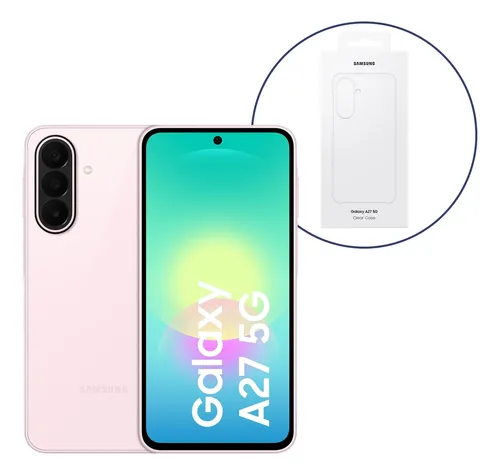 Samsung Galaxy A27 5G 256Gb Awesome Light Pink + Carcasa ...