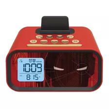 Sistema De Altavoces De Iron Man Con Reloj Despertador Dual