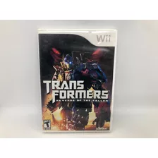 Jogo Transformers Revenge Of The Fallen Nintendo Wii 