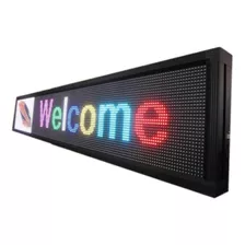 Letrero Led Panel Programable P10 Full Color De 1.65m X 40cm