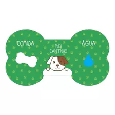 Tapete Comedouro Pet Cachorro Lavável Higiênico Comida Água