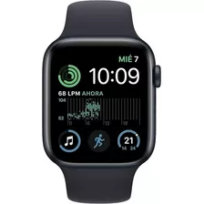 Apple Watch Se 2 Geração 40mm Preto Gps A2722 Vitrine