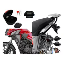 Protetor Motor Car + Sup Baú 45l Enc E Mão Cb 500x 2015 2016