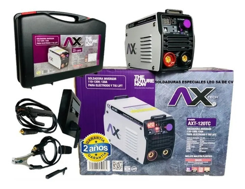 Maquina De Soldar Inverter 110v 120 Amp Axtech Axt-120tc en venta en  Naucalpan Estado De México por sólo $ 3,200.00 - Ocompra.com Mexico